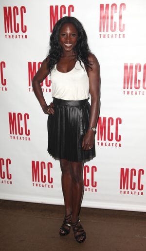 Rutina Wesley attending the Meet & Greet the Cast for MCC's Premiere Production of 'The Submission' in New York City. @ BroadwayWorld Rutina Wesley attending the Meet & Greet the Cast for MCC's Premiere Production of 'T Photo