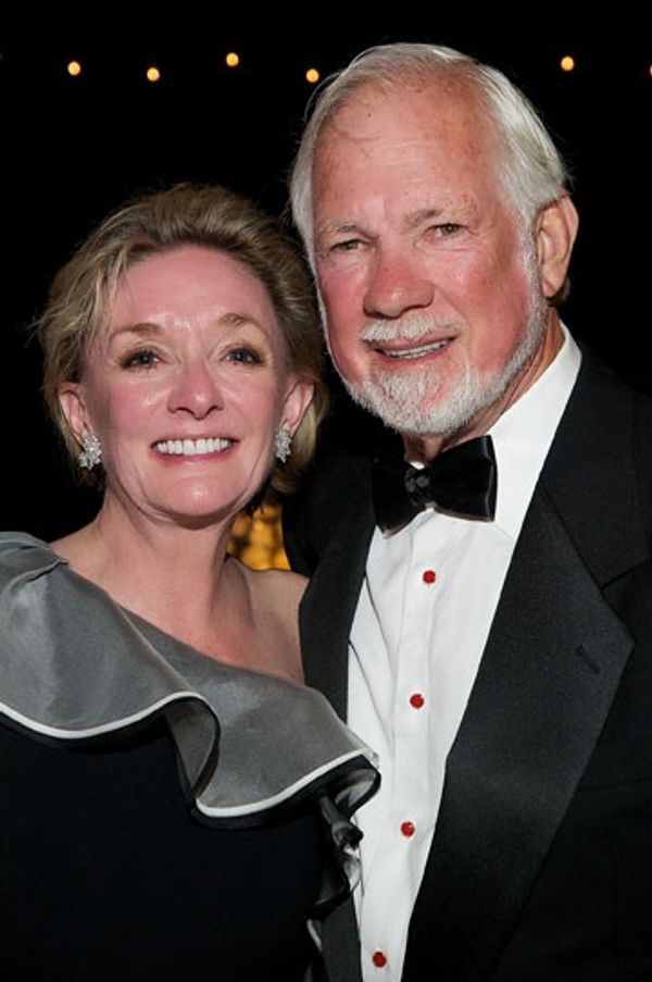 Mary Beth Adderley and Richard Wright at the 2011 Globe Gala Honoring Audrey Geisel,  Photo