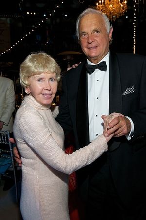 Honoree Audrey Geisel and Alex Butterfield at the 2011 Globe Gala Honoring Audrey Gei Photo