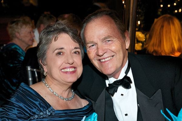 Pam Fuson and Old Globe Board Chair Hal Fuson at the 2011 Globe Gala Honoring Audrey  Photo