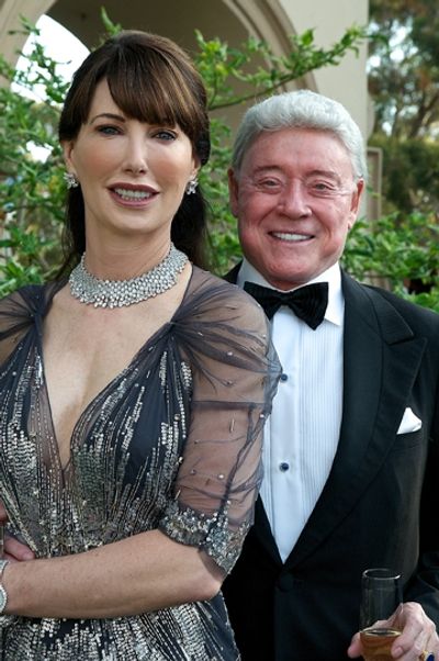 Valerie and Harry Cooper at the 2011 Globe Gala Honoring Audrey Geisel, July 30, 2011 Photo