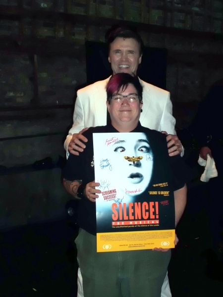 Photo Flash: James Earl Jones & Lea DeLaria Visit SILENCE! The Musical  Image