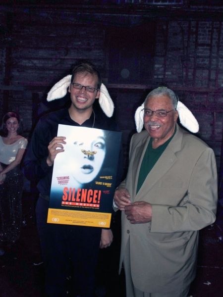 Photo Flash: James Earl Jones & Lea DeLaria Visit SILENCE! The Musical  Image
