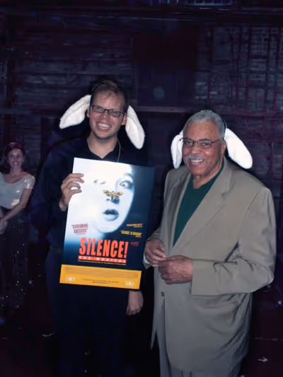 JEFF HILLER, JAMES EARL JONES Photo