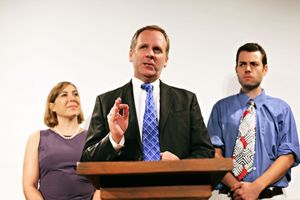 Rachel Joseph, Andrew Thornton, E.J. Roberts  Photo