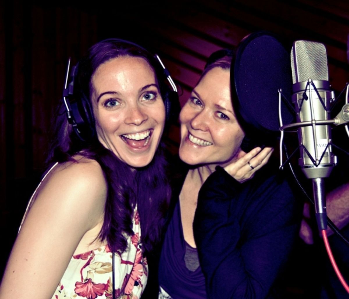 Patricia Noonan and Rebecca Luker at 