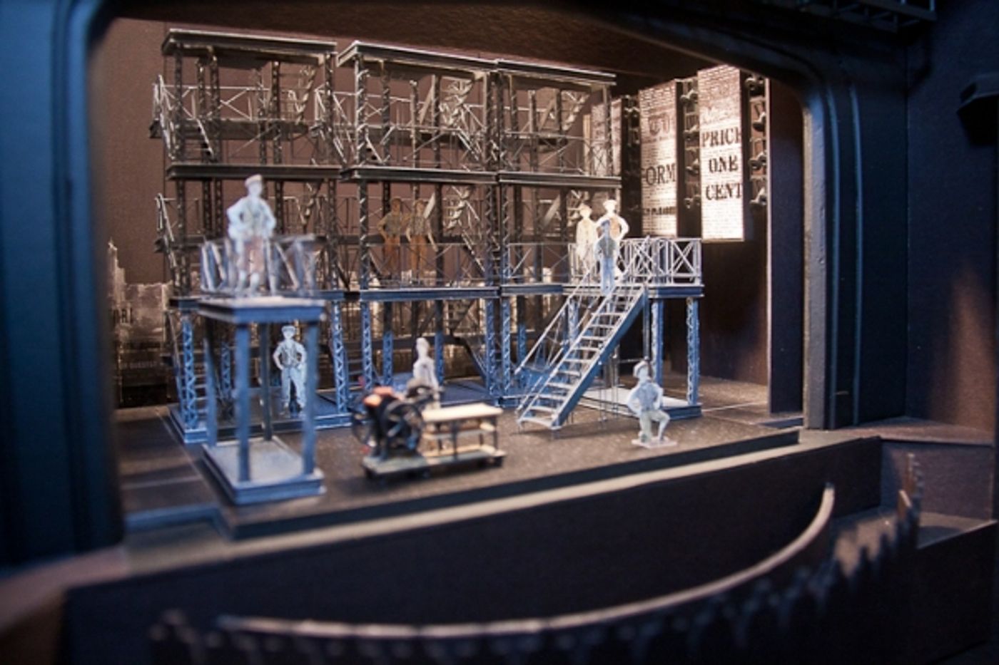 Photo Coverage: Cast and Creative Team of Paper Mill Playhouse's NEWSIES Meets the Press! Photo Coverage: Cast and Creative Team of Paper Mill Playhouse's NEWSIES Meets the Press! Image