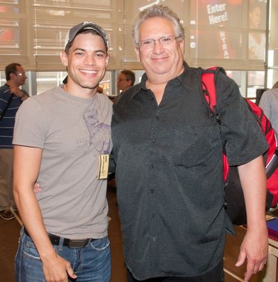 Jeremy Jordan and Harvey Fierstein Photo