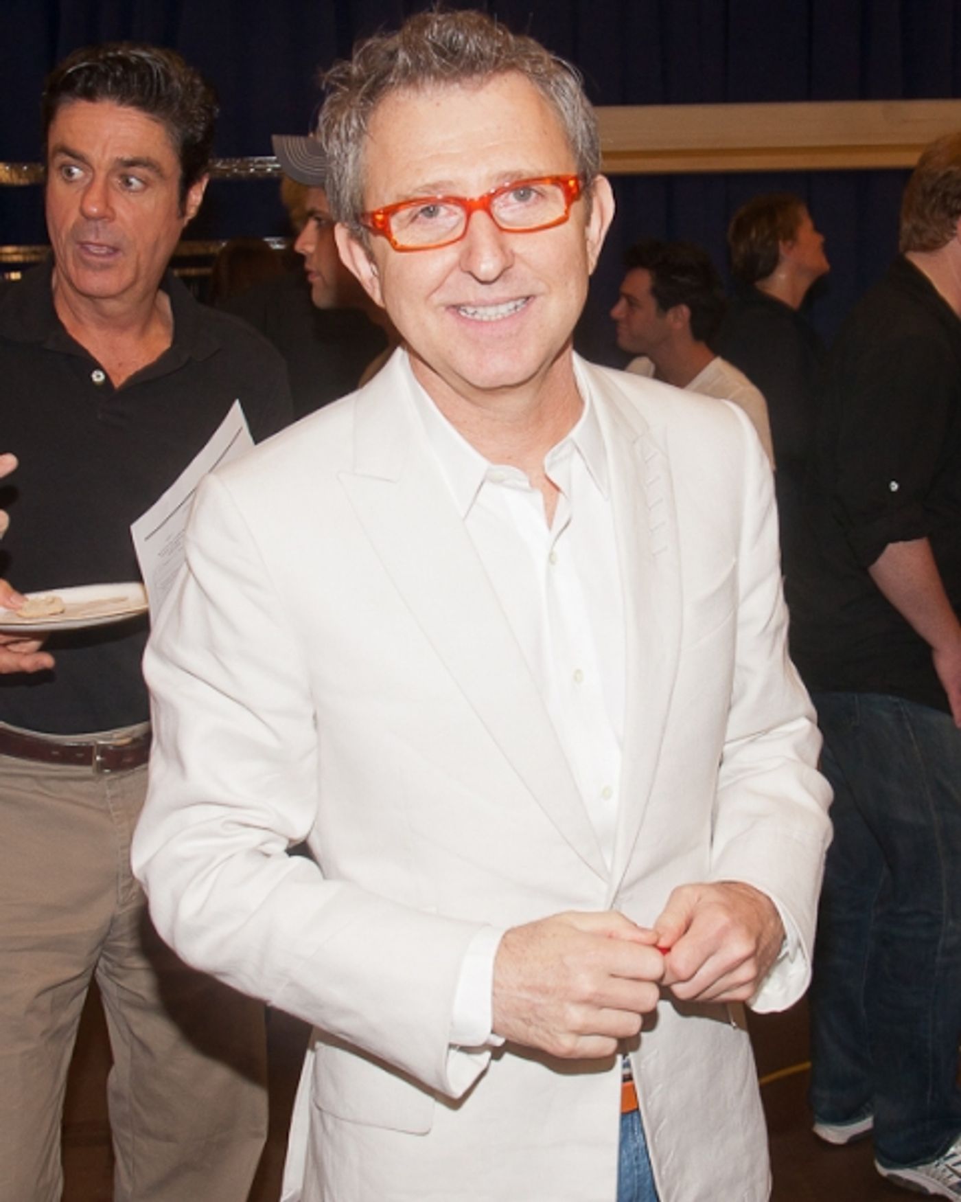 Photo Coverage: Cast and Creative Team of Paper Mill Playhouse's NEWSIES Meets the Press!  Image