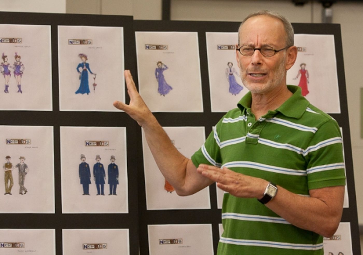 Photo Coverage: Cast and Creative Team of Paper Mill Playhouse's NEWSIES Meets the Press! Photo Coverage: Cast and Creative Team of Paper Mill Playhouse's NEWSIES Meets the Press! Image