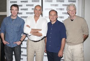 (L-R) Actors Brian Hutchinson, Frank Langella, Zach Grenier, and Michael Siberry  Photo