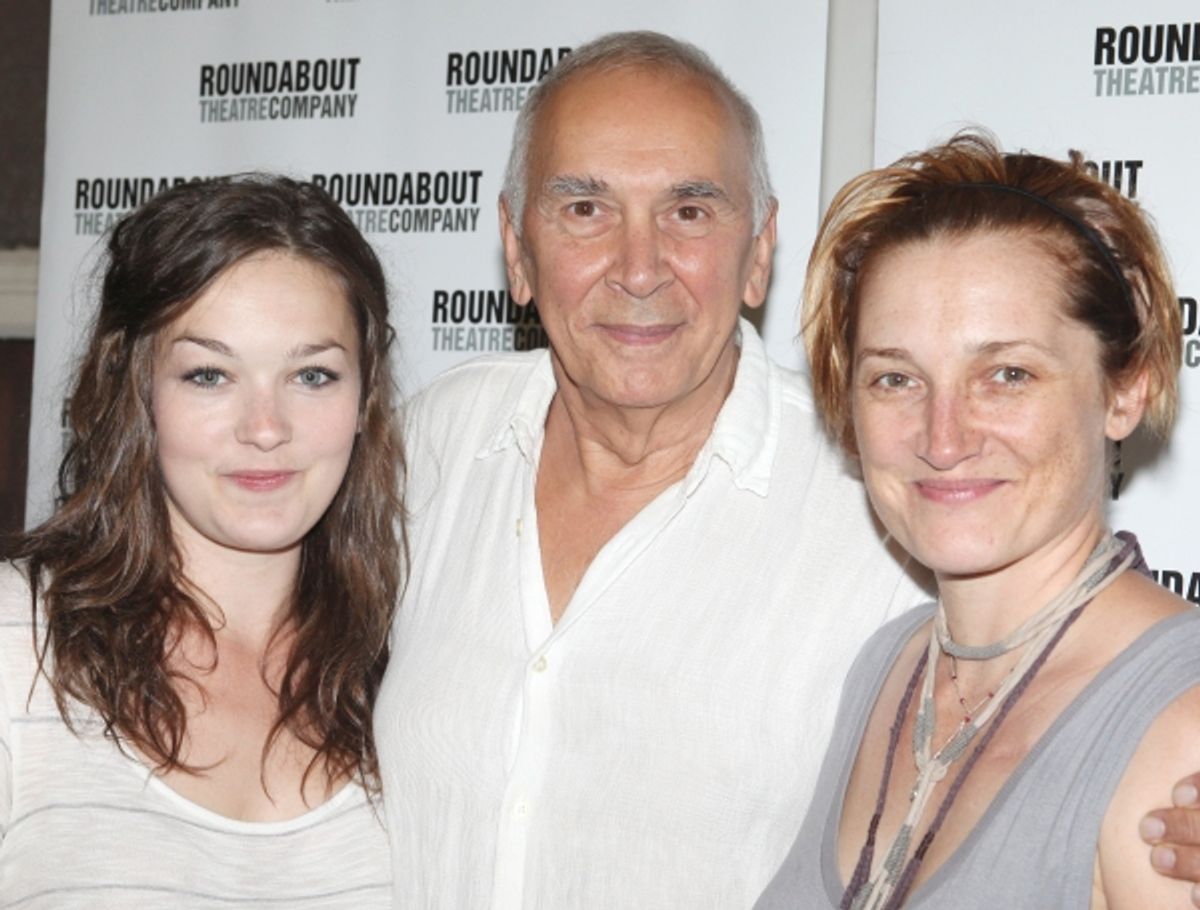 Virgina Kull, Frank Langella & Francesca Faridany at 