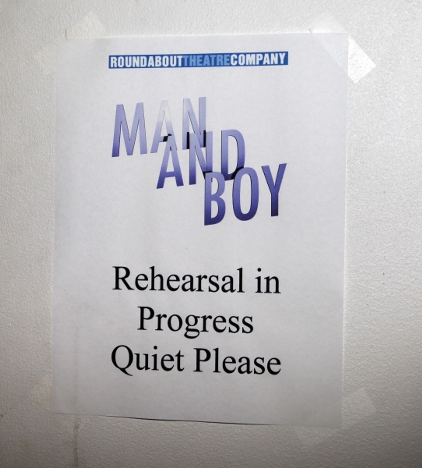 Photo Coverage: Meet the Cast of MAN AND BOY!  Image