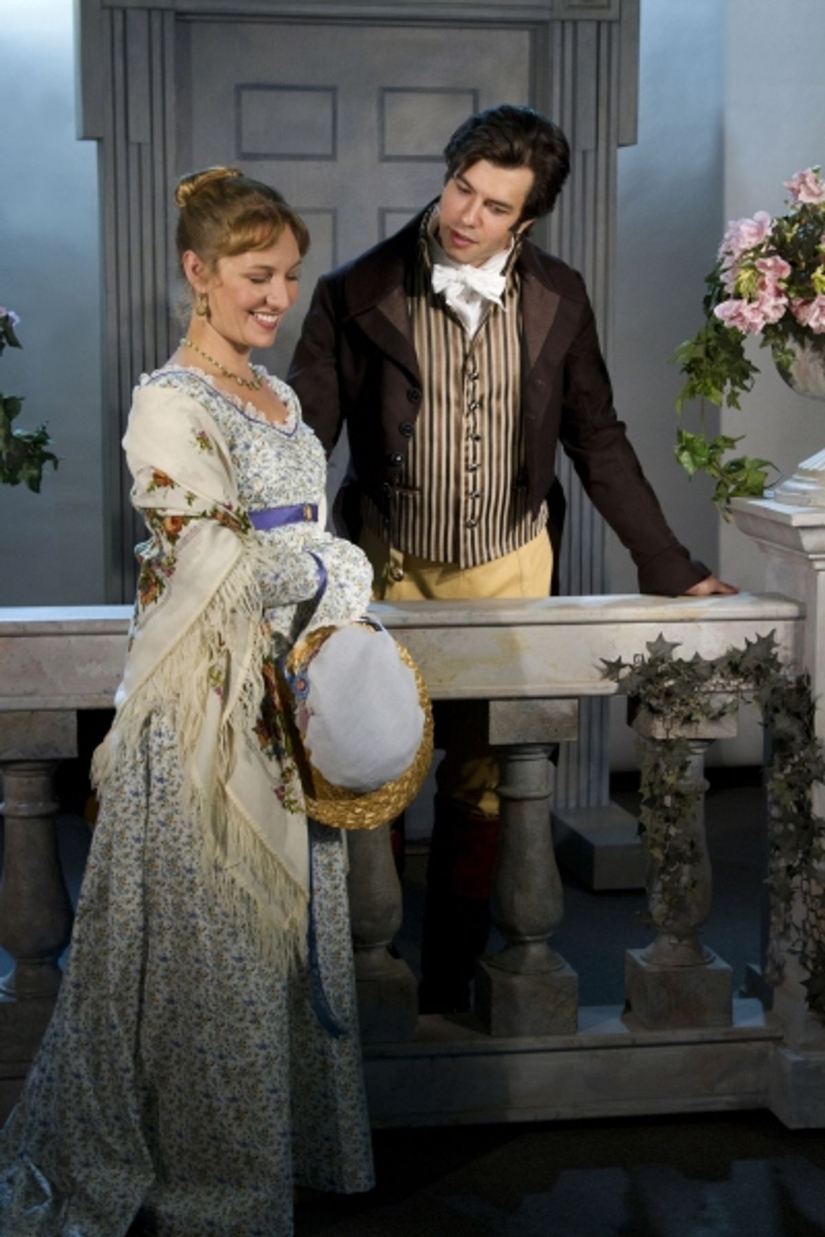 Jennifer Le Blanc and Thomas Gorrebeeck at 