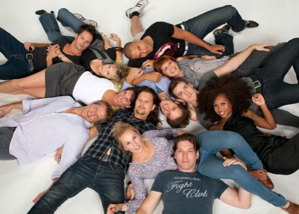 The cast of Richard O'Brien's The Rocky Horror Show Photo