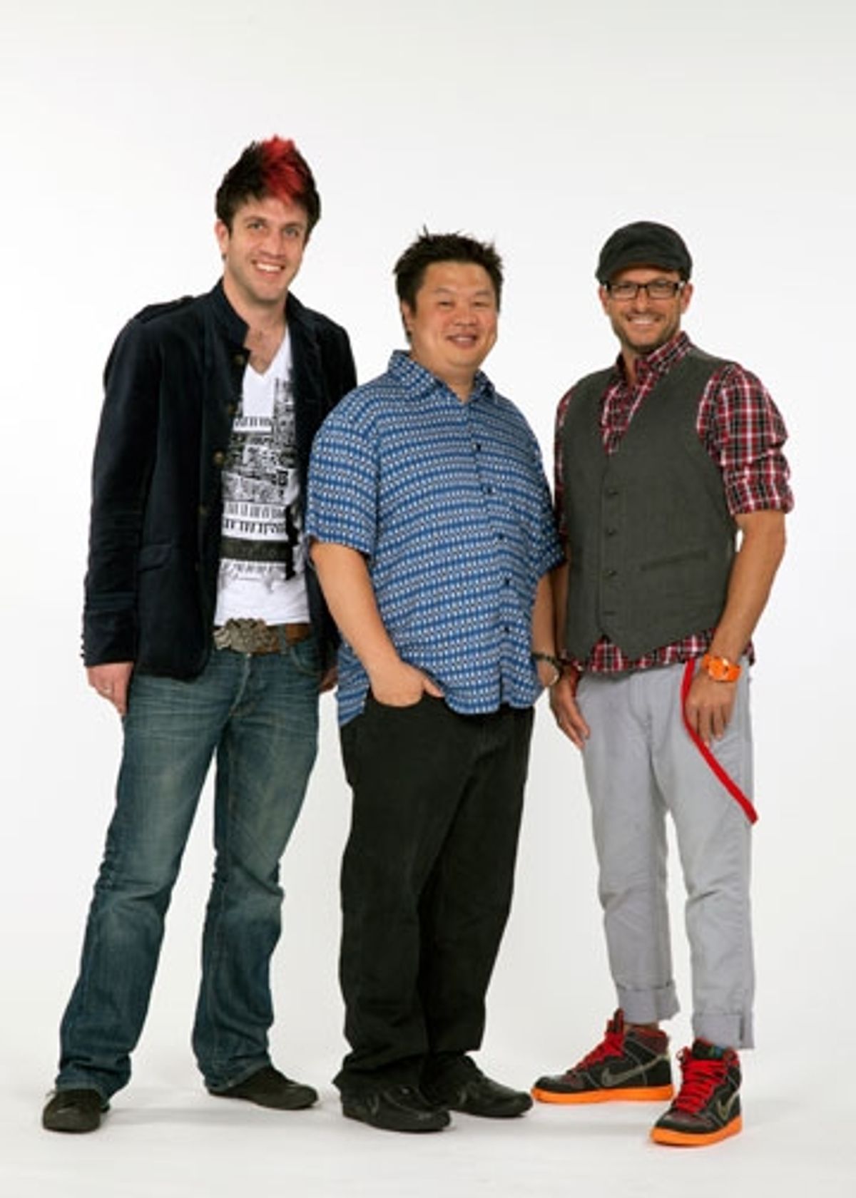 Mike Wilkins, director Oanh Nguyen and choreographer JT Horenstein at 