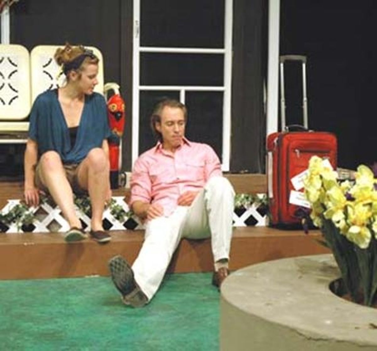 Katy Taylor and Eric Young at 