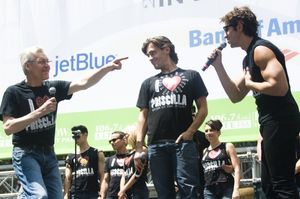 Tony Sheldon, Eric Sciotto & Nick Adams @ BroadwayWorld Tony Sheldon, Eric Sciotto & Nick Adams Photo