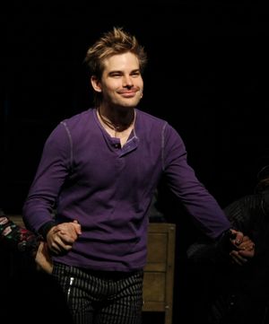 Matt Shingledecker during the Off-Broadway Opening Night Curtain Call for 'RENT' at t Photo