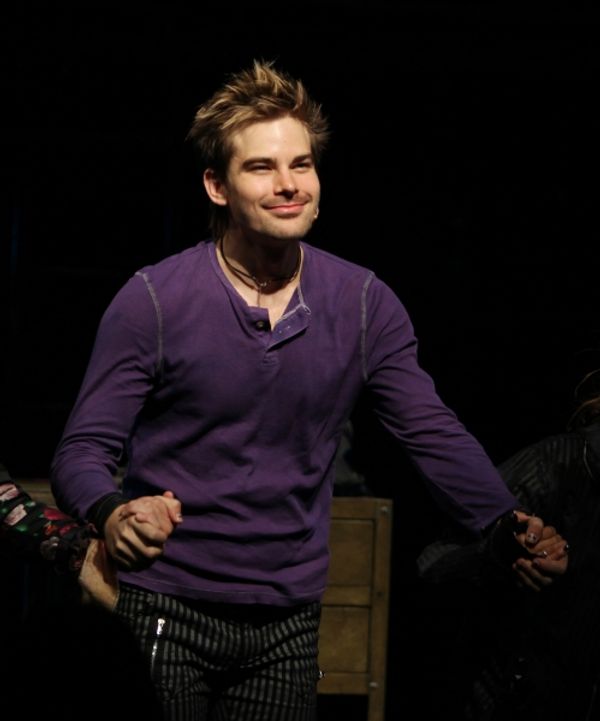 Matt Shingledecker during the Off-Broadway Opening Night Curtain Call for 'RENT' at t Photo