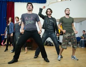 Simon Lipkin, Oliver Tompsett and Shayne Ward Photo