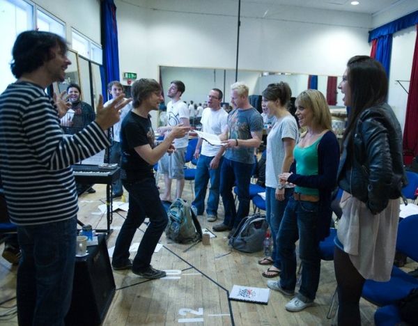 Photo Flash: ROCK OF AGES Begins Rehearsal in London!  Image