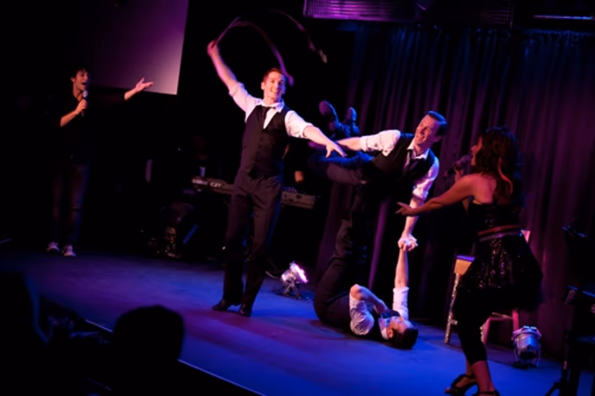 Brett Ryback, Tim McGarrigal, Stephen Carrasco, Ian Liberto, Lesli Margherita at 