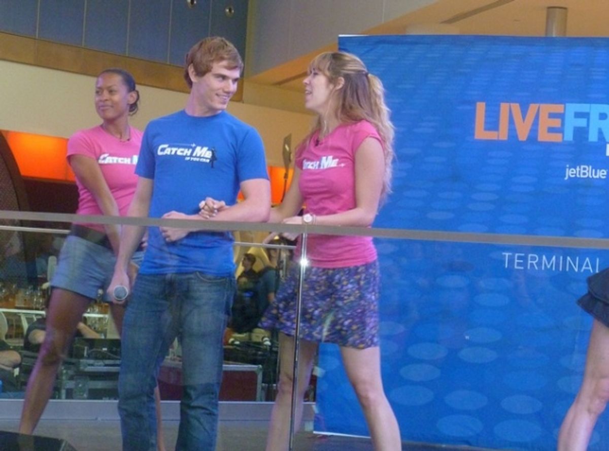 Kearran Giovanni, Jay Armstrong Johnson, Sara Andreas at 