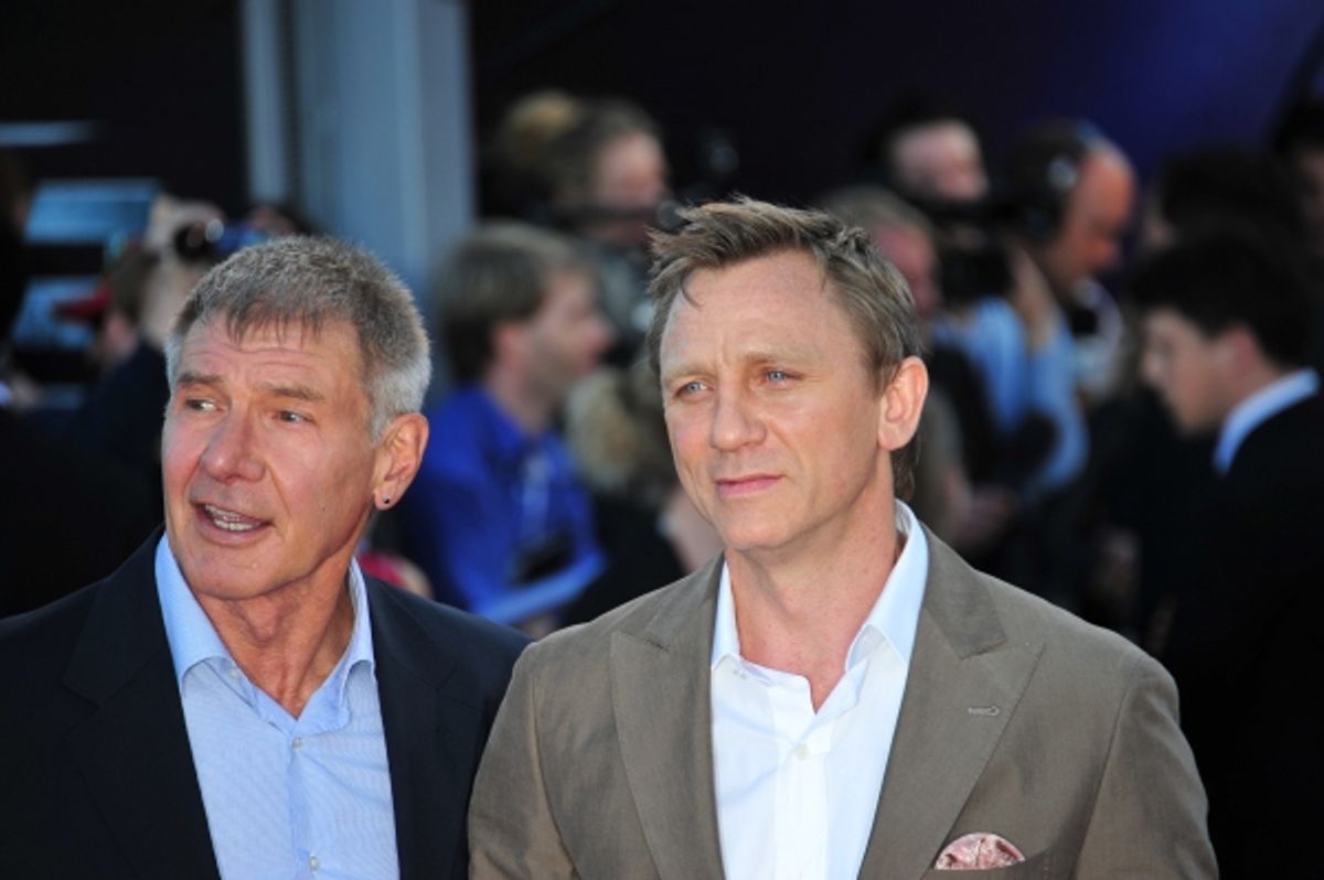 Harrison Ford and Daniel Craig