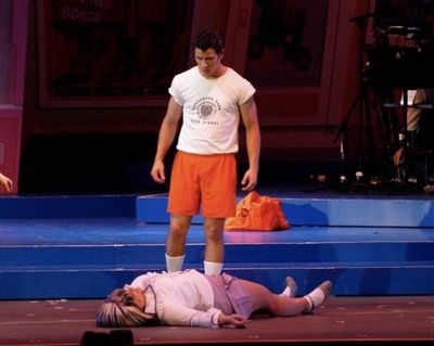 Nick Jonas, Marissa Jaret Winokur. Photo Credit: Lily Lim Photo