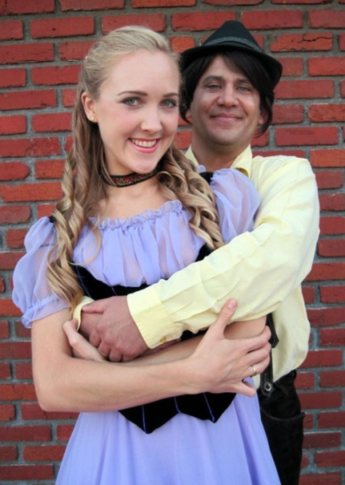 Cunegonde and Candide plan their life together in 'Oh, Happy We'   (Zoe Johnson, Jonas Sills) at 