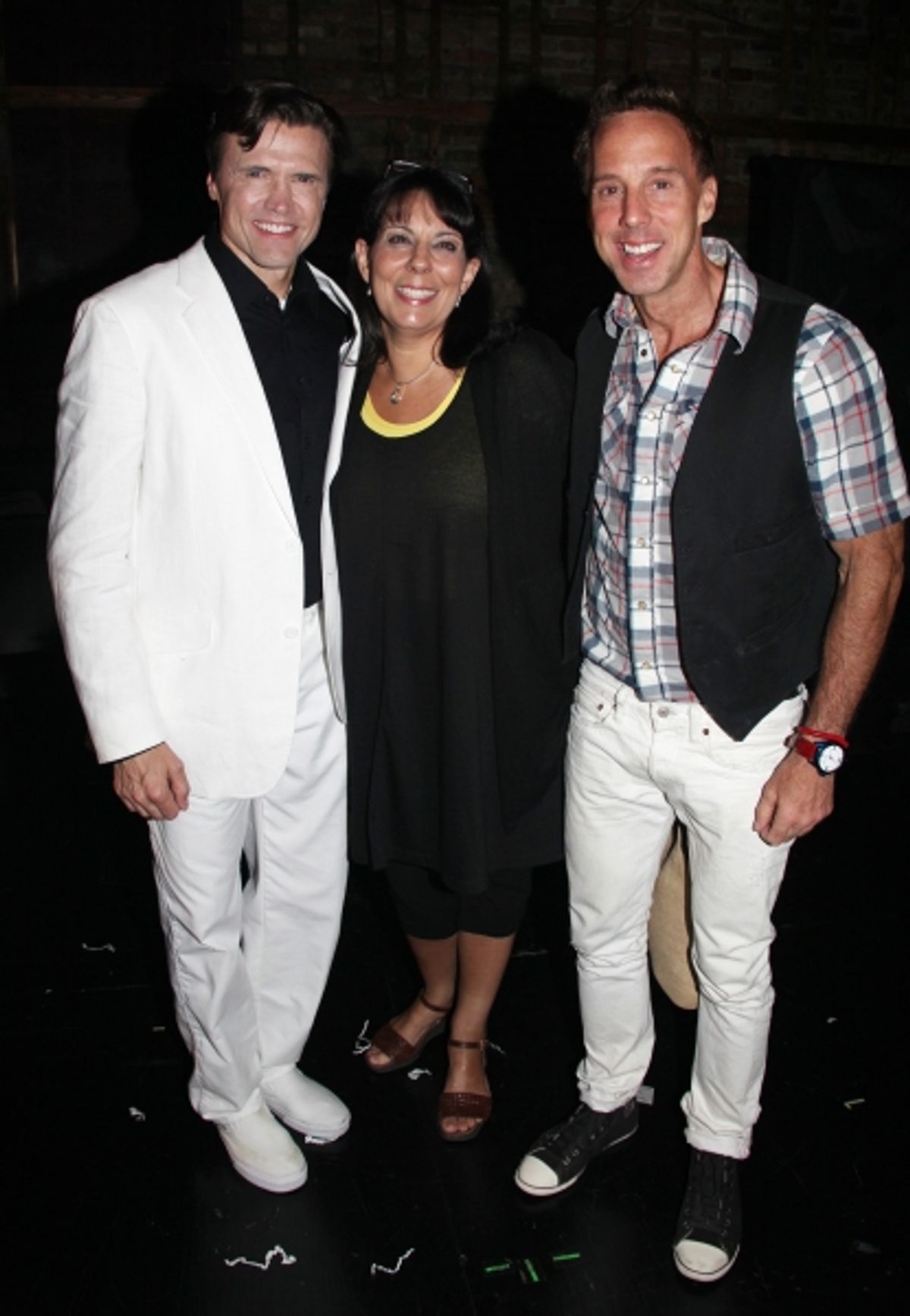 Brent Barrett, Christine Pedi & Michael West 
 at 