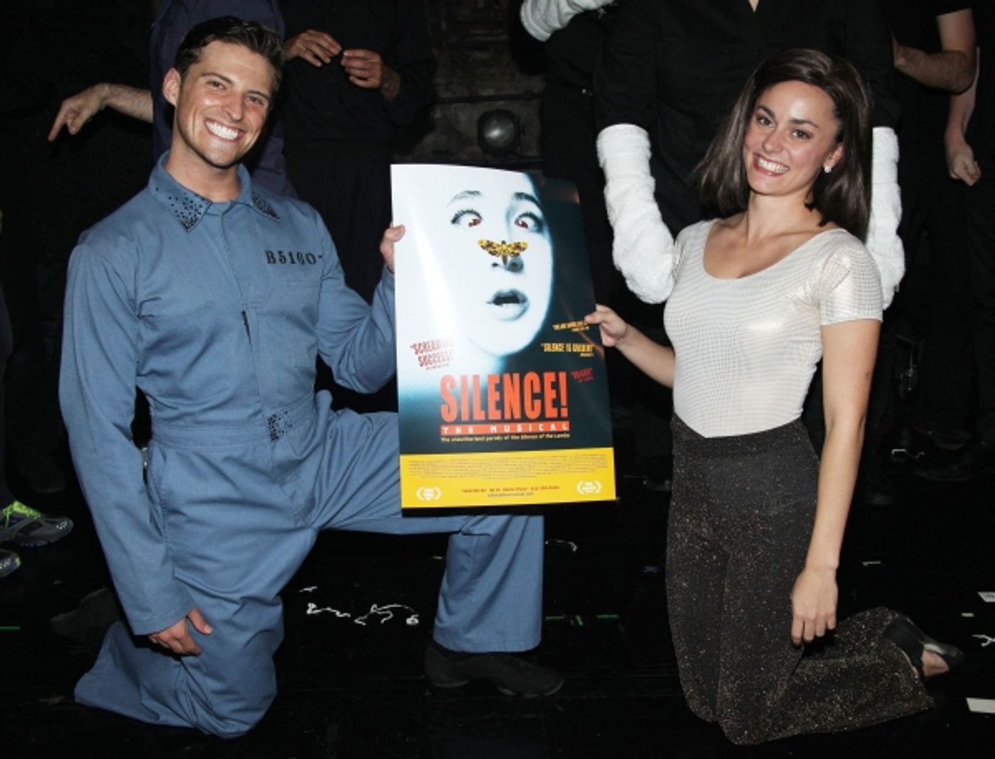 Photo Coverage: Mario Cantone and Christine Pedi Visit SILENCE! The Musical Photo Coverage: Mario Cantone and Christine Pedi Visit SILENCE! The Musical Image