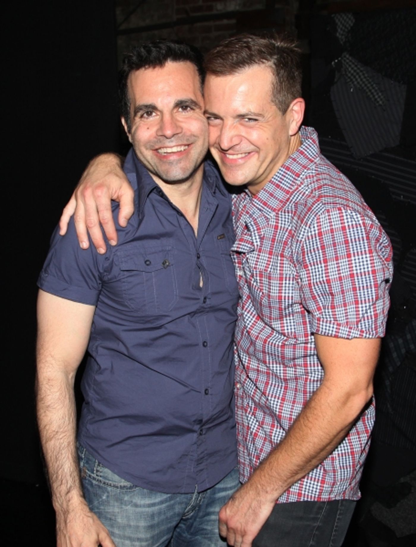 Photo Coverage: Mario Cantone and Christine Pedi Visit SILENCE! The Musical Photo Coverage: Mario Cantone and Christine Pedi Visit SILENCE! The Musical Image
