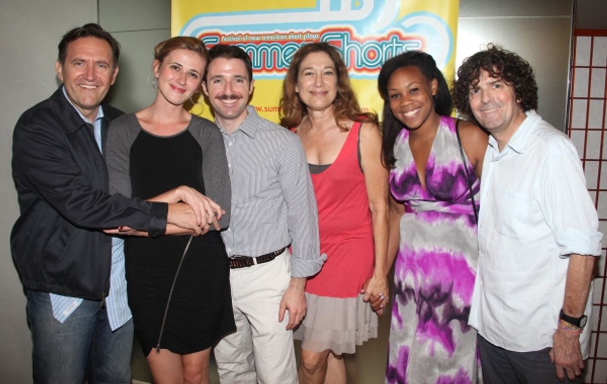 'Clap Your Hands': Victor Slezak, Megan Ketch, J.J. Kandel & Meg Gibson, Clara Hopkins Daniels & Director Billy Hopkins  at 