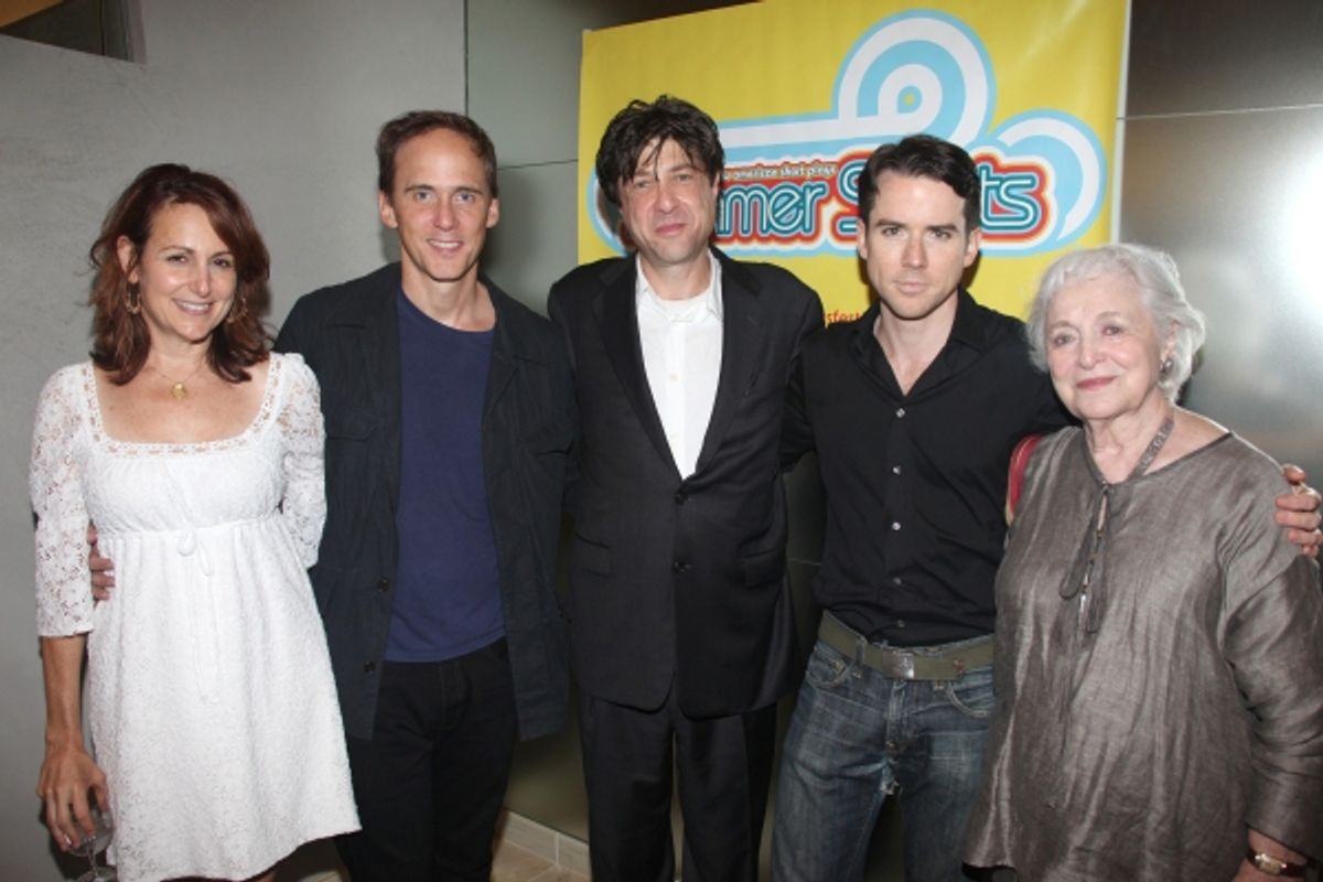 'The Green Book' : Jodie Markell, Neal Huff, Playwright / Director Will Scheffer, Christian Campbell & Rebecca Schull  at 