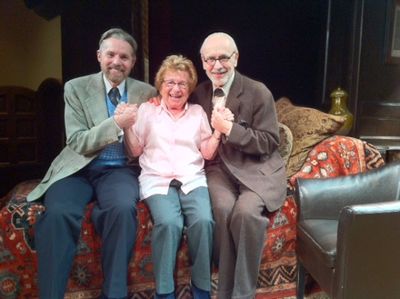 TUCK MILLIGAN, DR. RUTH WESTHEIMER, MARTIN RAYNER Photo