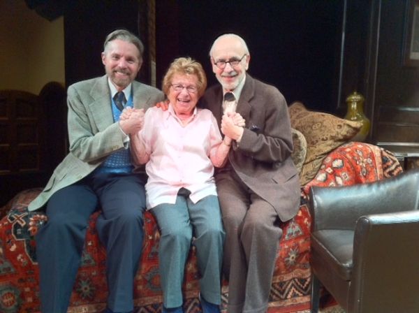 TUCK MILLIGAN, DR. RUTH WESTHEIMER, MARTIN RAYNER Photo