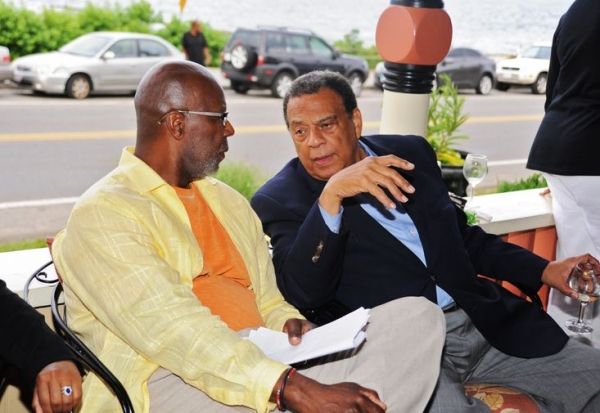 Reuben Cannon, Andrew Young Photo