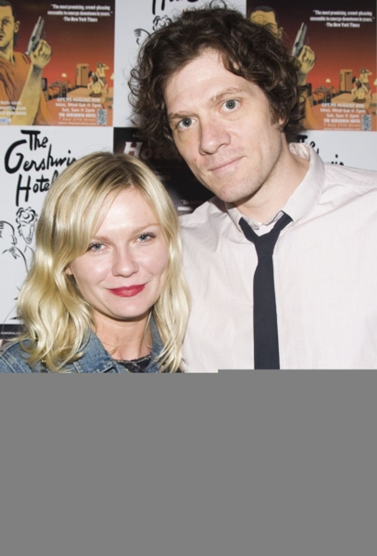 Kirsten Dunst and Adam Rapp at 