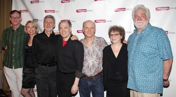 Director Mark Brokaw, Julie Halston, David Garrison, Playwright Charles Busch, Dan Bu Photo