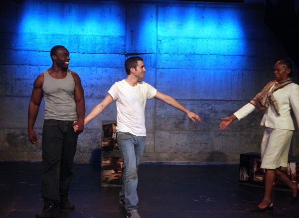 Curtain Call: Patrick Byas & Dan Heching & Stephanie Pope Caffey Photo