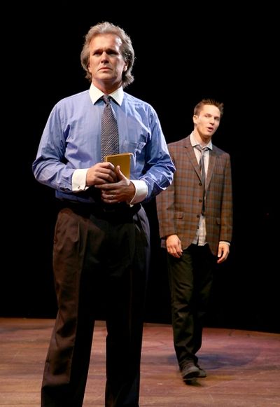 George Dvorsky (Reverend Shaw Moore) and John Jeffrey Martin Photo