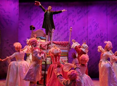 Kevin Cahoon* as Hans Christian Andersen  Photo