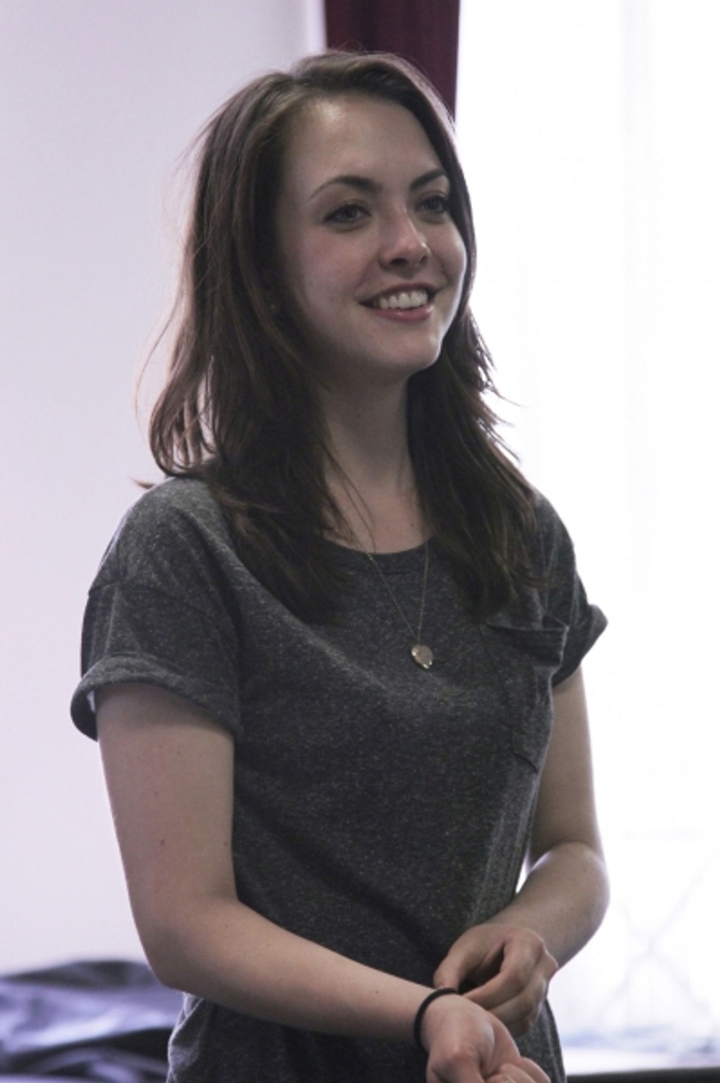 Photo Flash: Ralph Fiennes, Elisabeth Hopper, et al. in Rehearsal for THE TEMPEST  Image