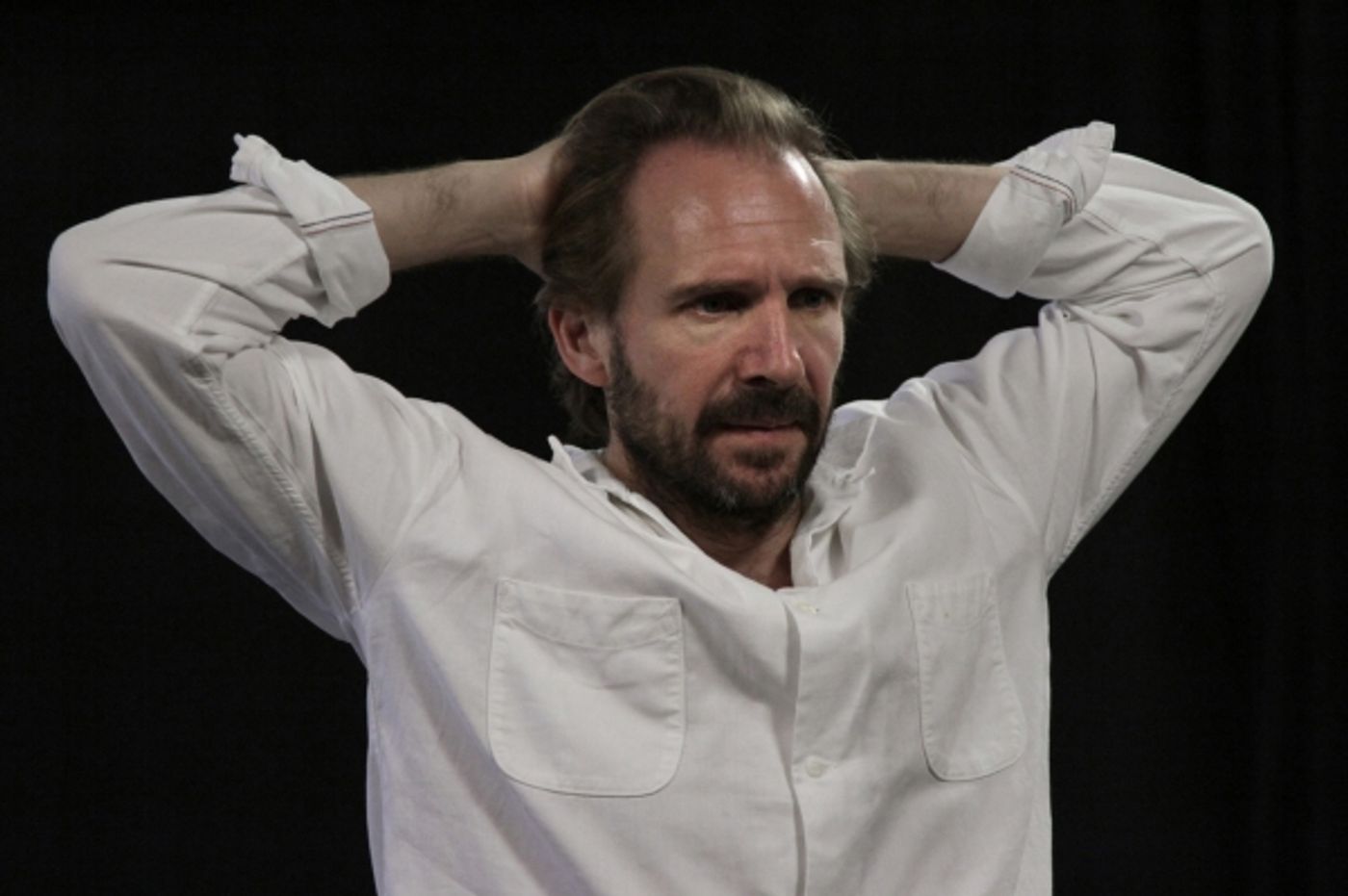 Photo Flash: Ralph Fiennes, Elisabeth Hopper, et al. in Rehearsal for THE TEMPEST  Image