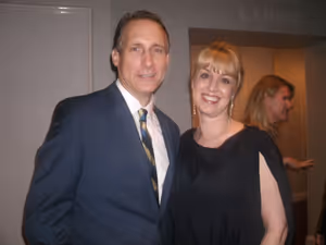 Gregg Edelman and Rachel Rockwell Photo