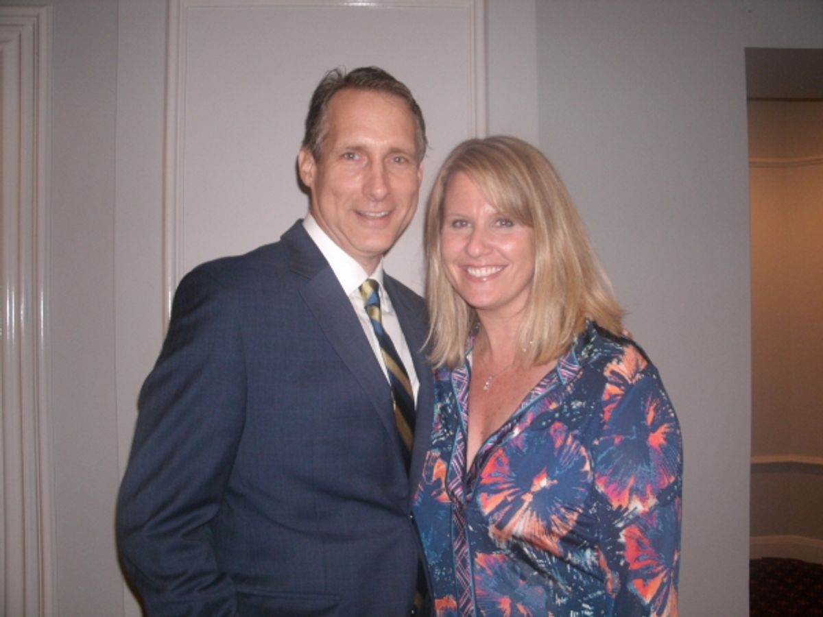 Gregg Edelman and Roberta Duchak at 