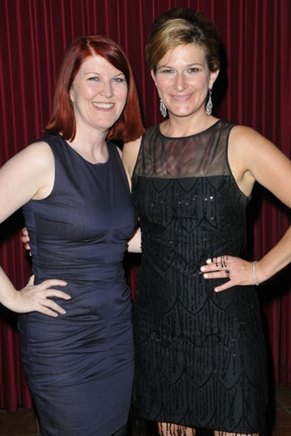 Kate Flannery and Ana Gasteyer at Catalina Jazz Club at 