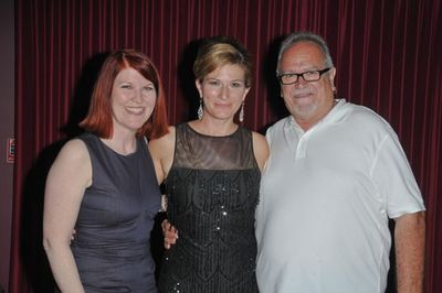 Kate Flannery, Ana Gasteyer and Ronn Goswick at Catalina Jazz Club Photo